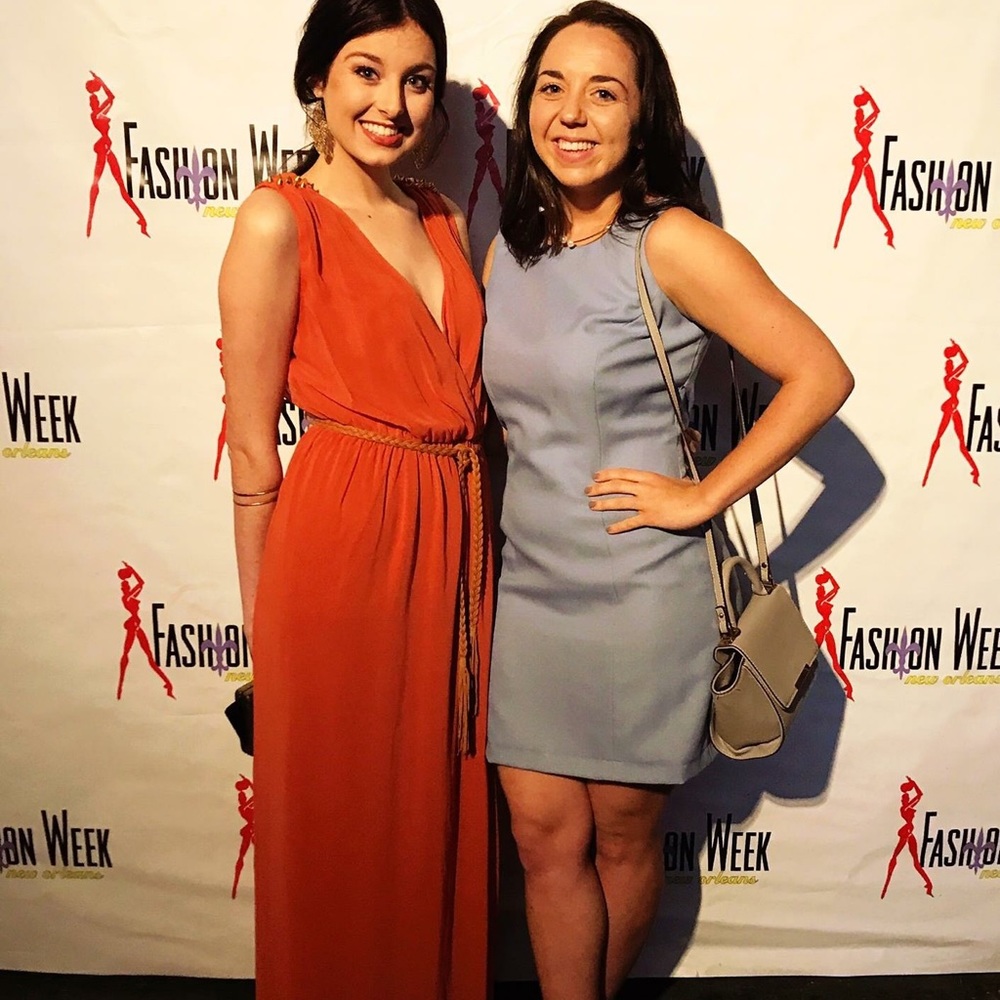 Burnt orange color maxi dress